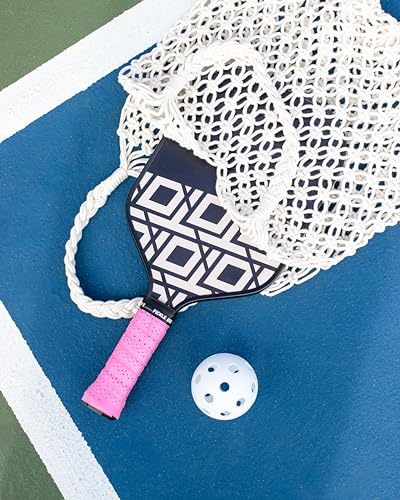 Pickleball Paddle Grip Tape - Pink Overgrip for Improved Control & Comfort