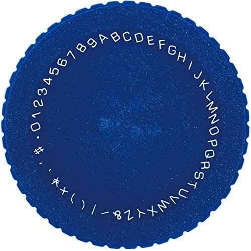 Dymo DM1595BU Tape Lighter, Hiragana, Katakana, Alphabet, Numbers, Blue