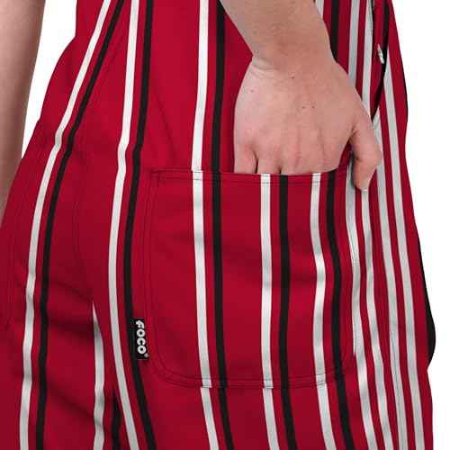 FOCO NCAA womens Ncaa College Team Logo Sideline Spirit Bib Overalls