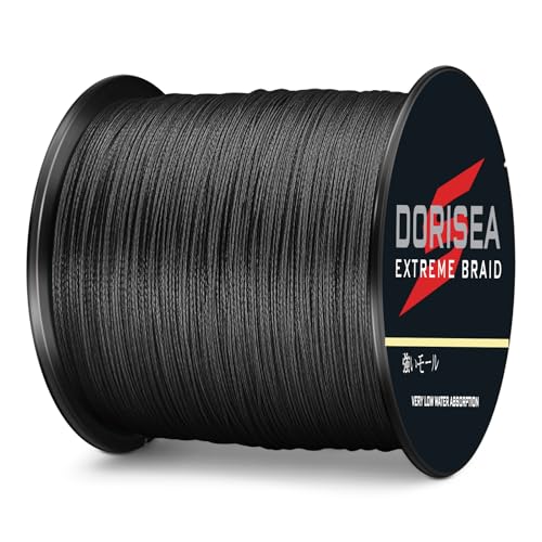 Braided Fishing Line 300m/328Yards 30lb, Zero Stretch, Color Fading Resistant