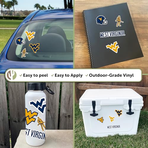 West Virginia Mountaineers Vinyl Decal - Official NCAA College Sticker