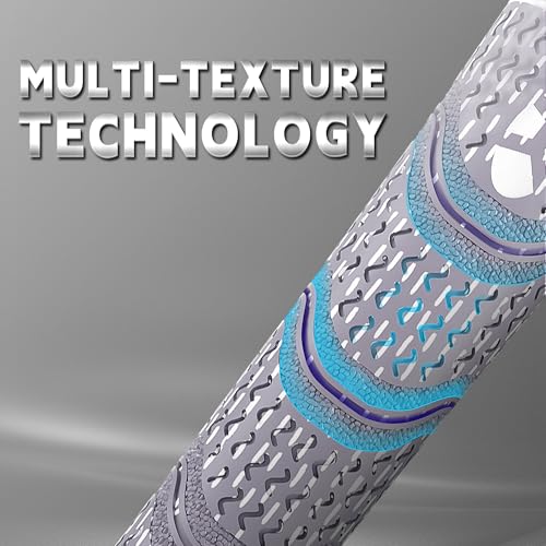 13 Pack Golf Club Grips - Rubber, Anti-Slip, Standard Midsize & Oversize Gray/Black