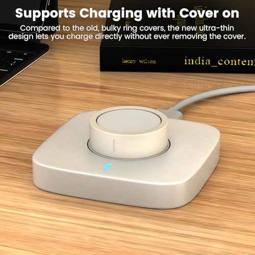 Ultra-Thin Covers Compatible with Oura Ring Gen 4/Oura Gen 3 Cover, Anti-Scratch Elastic Silicone Protector Case Smart Rings Accessories for ULTRAHUMAN Ring AIR/RingConn Gen 2/Air Women Men, 4 Pack