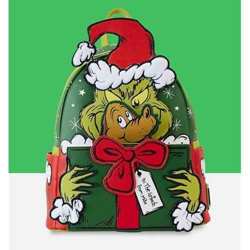 Loungefly Dr. Seuss' How the Grinch Stole Christmas! Santa Cosplay Mini Backpack