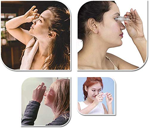 Luvottica Eye Wash Cup Relief from Headache | Migraine | While Doing Eye Wash Or Netra Shuddhi, That Helps in Relieving Eye Stress, Tiredness and Improves Eyesight | with User Guide I Set of 2