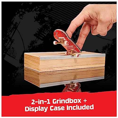 TECH DECK, Revive Pro Series Finger Board with Storage Display, Built for Pros; Authentic Mini Skateboards, Kids Toys for Ages 6 and up