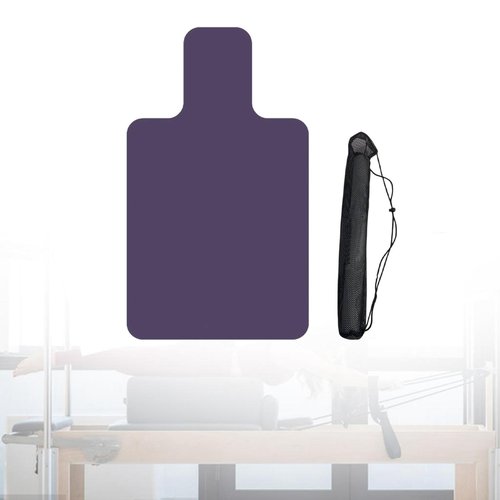 kowaku Pilates Mat for Reformer, Yoga Mat, Lightweight Sweat Absorbing Nonslip with Storage Mesh Bag Pilates Reformer Machine Towel, Violet