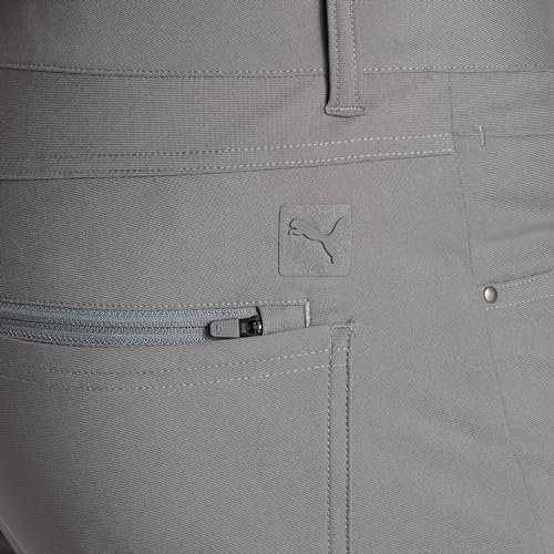 Men's Athletic 5-Pocket Golf Pants - Blue, 32W x 34L - Versatile Performance