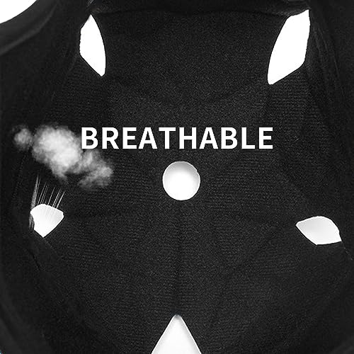 Kids Soft Flag Football Helmet Large Black Adjustable Padded Headgear
