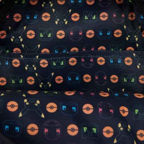 Loungefly Pok?mon Faux Denim Mini Backpack