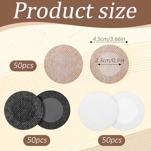 150 Pcs Men's Nipple Covers - Anti-Chafing Pasties for Athletes & Runners
