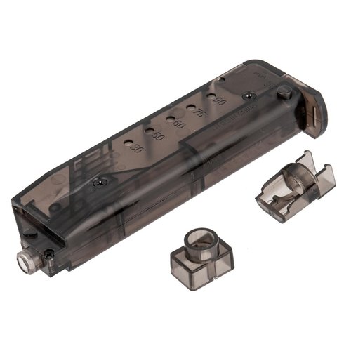 Lancer Tactical Airsoft Speed Loader 6mm BBS Pellet 100 Rounds Capacity Airsoft Magazine Quick Loader with Adapter