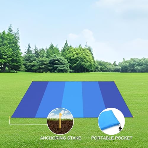 Zalaxt Waterproof Beach Blanket-Beach Mat -Suitable for Beach Travel,Camping,Picnic