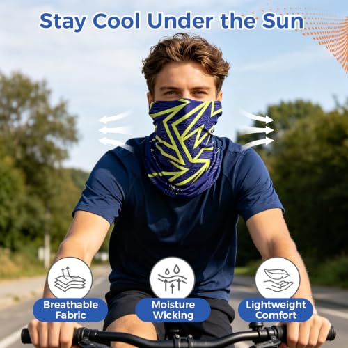 Graffiti Series 01 Cooling Neck Gaiter for Men Women Sun UV Face Mask Summer Bandana