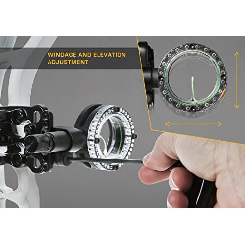 Trophy Ridge Drive Slider Bow Sight , Black