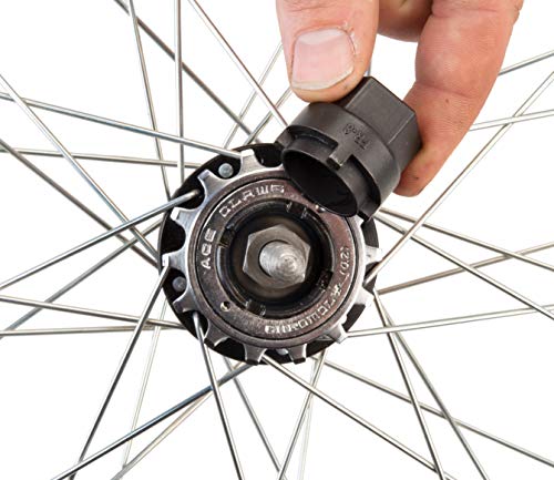 BMX Freewheel Remover Tool for Bicycle Cassette & Freewheel - Black, One Size