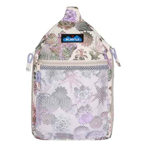 KAVU Yoho Sling Semi Padded Sling Pack Rucksack - Succulents