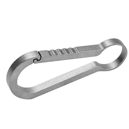 Outdoor Sports Accessory-Multifunctional Carabiner with Locking Buckle and Key for Hiking, Climbing