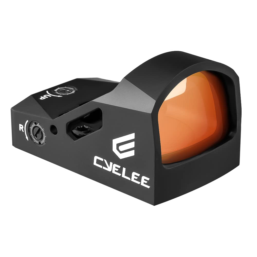 Cyelee CT2 Micro Shake Awake Red Dot Sights ( for RMR Cut Pistol ) 3 MOA Reticle, Black