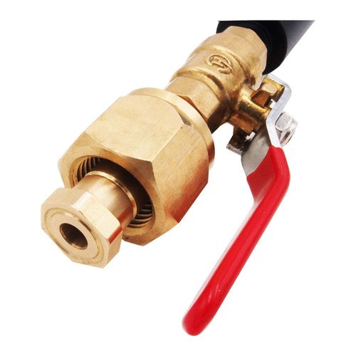 VaVoger Paintball CO2 Tank Refill Station CO2 Cartridges Fill Adapter Strage Stainless Steel Connector Hose for 12oz, 16oz, 20oz, CO2 Tanks