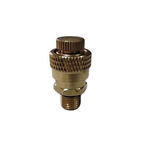 Flylock 2-Pack Paintball Airsoft PCP Connection Hex 8mm Quick Connect Male Dust Plug, Gold