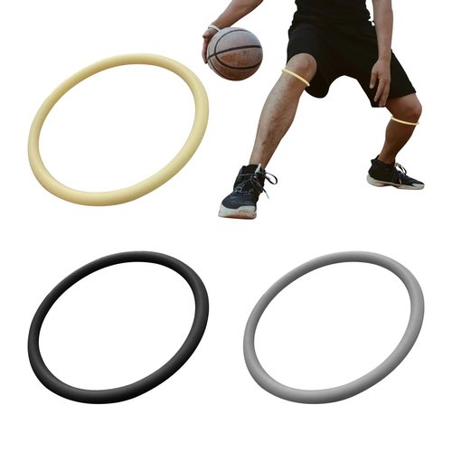 zhuohai 3Pcs Silicone Patella Tendon Knee Strap ，Basketball Knee Tendon Pain Relief Support Brace for ACL, Arthritis,Meniscus Tear