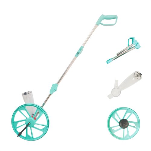 Portable Handheld Ball Field Chalker With Wheels Semi-Automatic Single Use Baseball Chalk Liner For Stadiums, Parking Lots, Site Construction, Lime Marking Kits For Garden Field Plowing