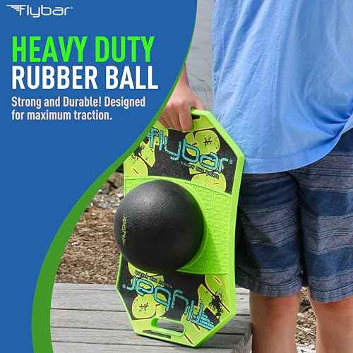 Flybar Pogo Trick Ball for Kids ? Balance Bounce Board with Anti-Slip Deck ? Pump Included - Indoor & Outdoor Toys for Boys and Girls Fun Way to Reduce Screen Time Supports up to 160 lbs ? Ages 6+