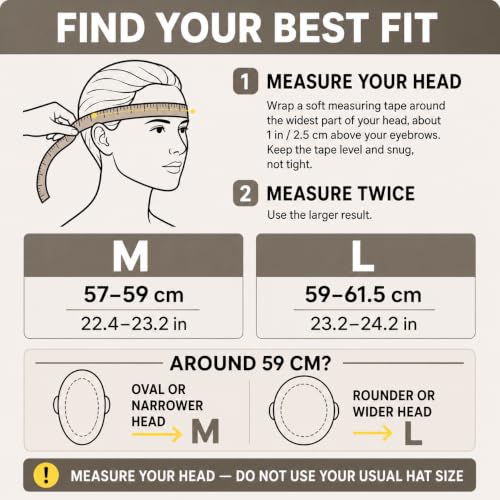 InnerKing Adjustable Bike Helmet for Adults Men Women Matte Dusty Pink Medium