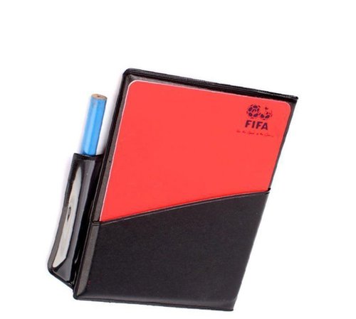 MiaoDuo New Sport Football Soccer Referee Wallet Notebook with Red Card and Yellow Card