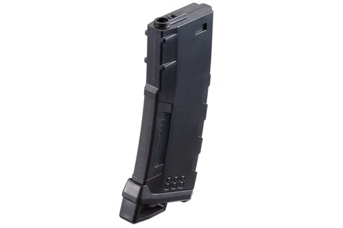 Lancer Tactical Airsoft M4 M16 Series Polymer 130 Round Capacity Transparent Window High Speed MidCap Airsoft Magazine