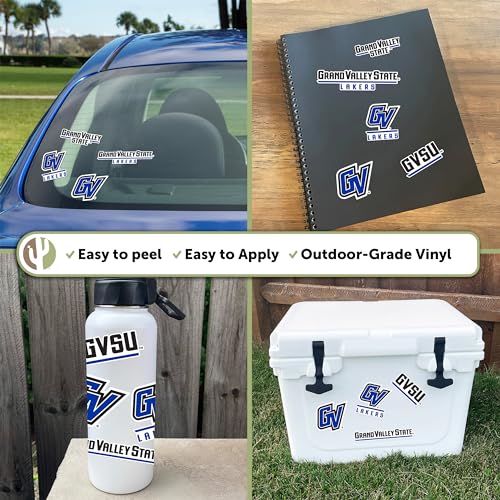 GVSU Lakers Vinyl Sticker Decal - University Campus Spirit