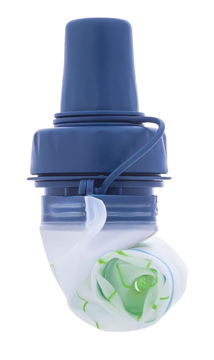 Aquabend Collapsible Soft Water Bottle Leakproof Bite Valve Reusable BPA-Free Ultralight Travel Water Bottle Flask for Running, Gym, Camping, Hiking, Travel, Sports. (500ml) Color May Vary