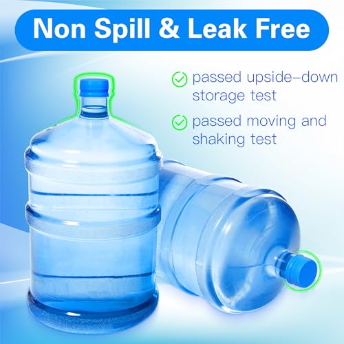 3 & 5 Gallon Water Jug Cap - Silicone Reusable Replacement Lid - Variation 10