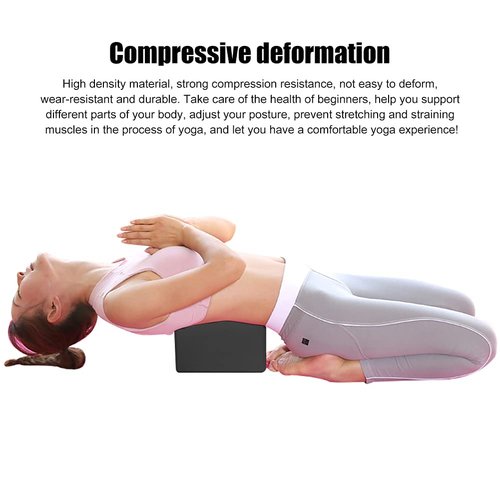 EVA Yoga Block, Soft Non-Slip Surface Premium Foam Blocks Supportive,Yoga Accessories for Pilates Meditation