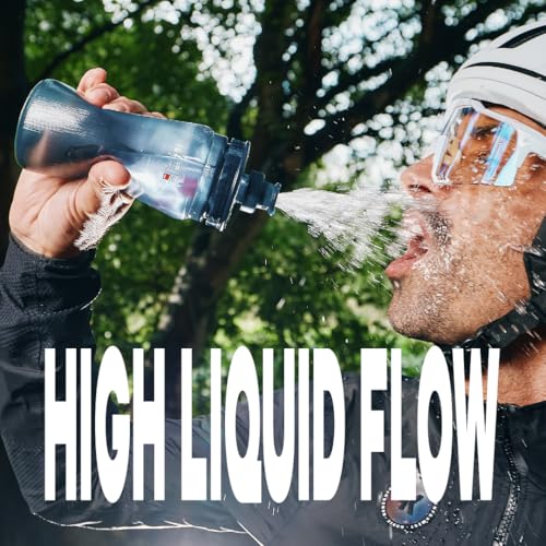 Lightweight 750ml MTB Water Bottle with Dust-Proof Cap & Ergonomic Grip