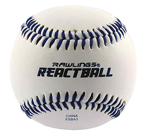 Pro Style React Training Baseball - Unpredictable Bounce for Reflex & Fielding Drills