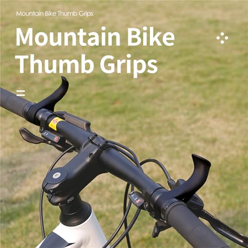 Bike Handlebar Thumb Rest Grips for Road Mountain Bikes MTB Bicycle Lightweight Grip Bar for A Long-Ride Cycling Accessories