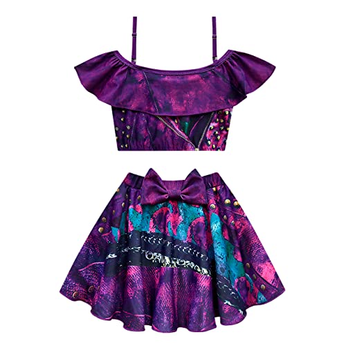 Girls Descendants Bathing Suit Bikini Set - 7 Years / Color-A1
