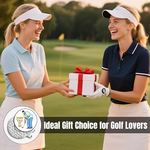 Magnetic Golf Ball Markers with Hat Clip - Funny Personalized Golf Accessories Gift for Men Women Kids