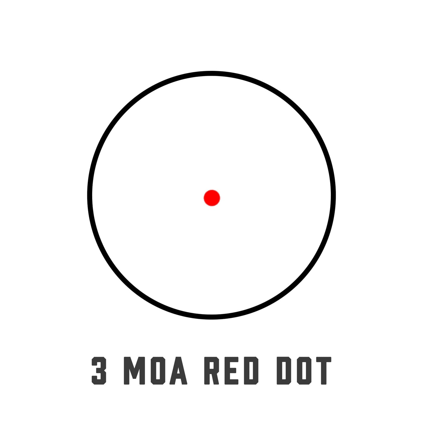 BARSKA 1x30mm ION Reflex Red Dot Sight – 3 MOA Dot, Adjustable Brightness, Quick-Release Picatinny/Weaver Mount, Unlimited Eye Relief