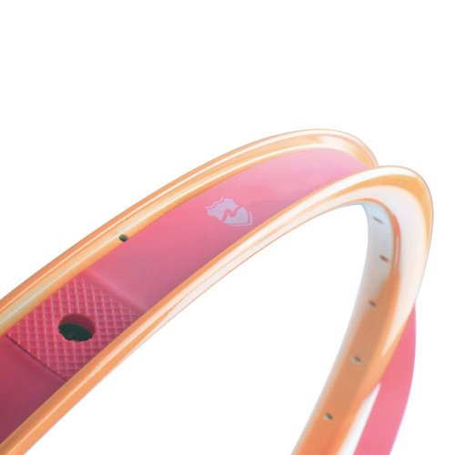 Okared 2 Pack Bicycle Rim Strip Rim Tape 26"/27.5"/29" for Road Bike MTB Mountain Bike Tube Protector Liner (Red, 26in)