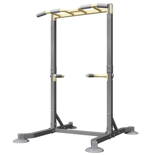 DONIUZ Multi-function Pull Up Station, Portable Workout Equipment with Pull Up Bar and Dip Station for Home Gym, Support 600lbs