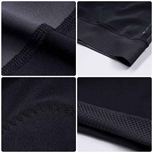 MY KILOMETRE Mens Triathlon Shorts with Adjustable Drawstring Easy Reach Leg Pockets Chamois for Long-Distance Tri Race