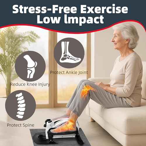 Fitvids Steppers for Exercise, Stair Steeper with Resistance Bands, Portable Stepper Capable of Full-Body Exercise, Low Noise and Smooth, Bear 300 lbs