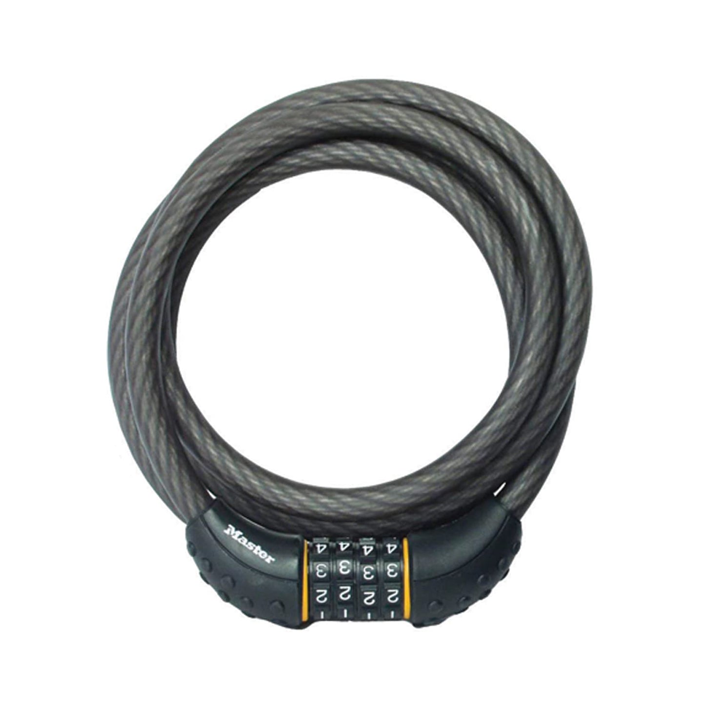 Master Lock Cable Lock, Set Your Own Combination BikeLock, 6 ft. Long, Black, 8122D (Pack of 144)