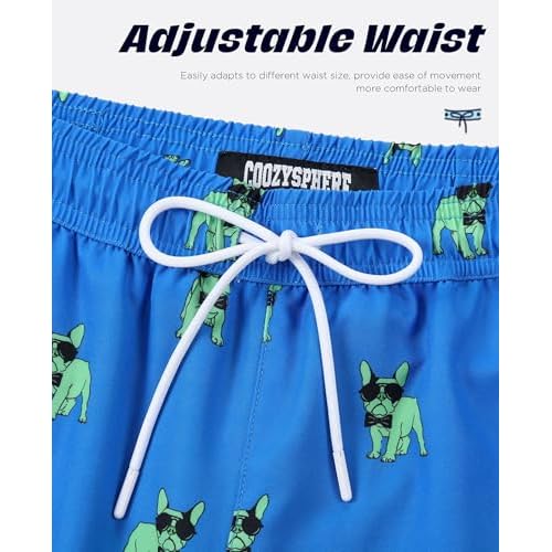 Boys Swim Trunks with Compression Liner 5T-16 Swimming Shorts Quick Dry Bathing Suit