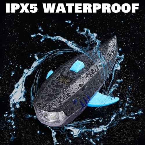Bike Horn with Light, 120dB Electric Bicycle Bell & 400LM Rechargeable Headlight, IPX4 Waterproof Kids Bike Accessories for Boys/Girls, Scooters