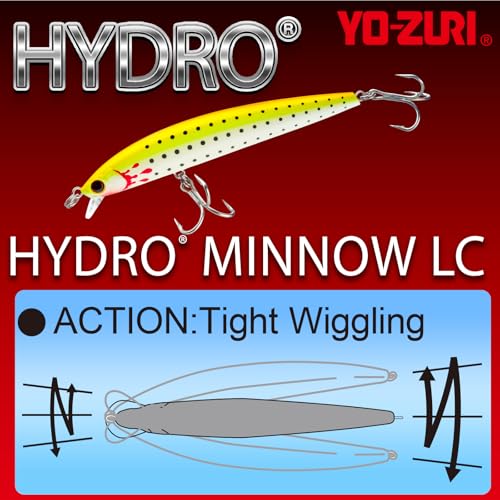 Fishing Lure - Duel Yo Zuri Hydro Minnow LC 6 Inch - Yellow Mullet