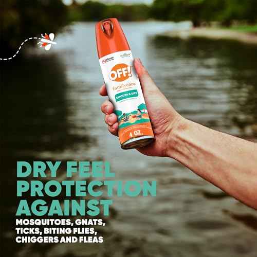OFF! Family Care Insect & Mosquito Repellent, Bug Spray Containing 15% DEET, Protects Against Mosquitoes, 4 Oz, 2 Count